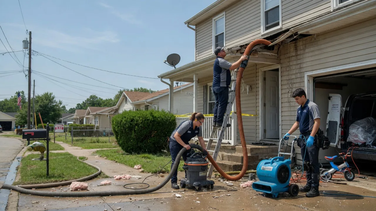 Water Damage Restoration in Tracys Landing, MD near me